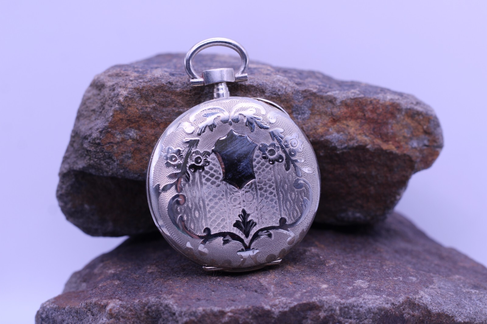 FPF DEPOSIT ARGENTAN KEYWIND SWISS NOS POCKET WATCH CASE 45.9mm (DL)