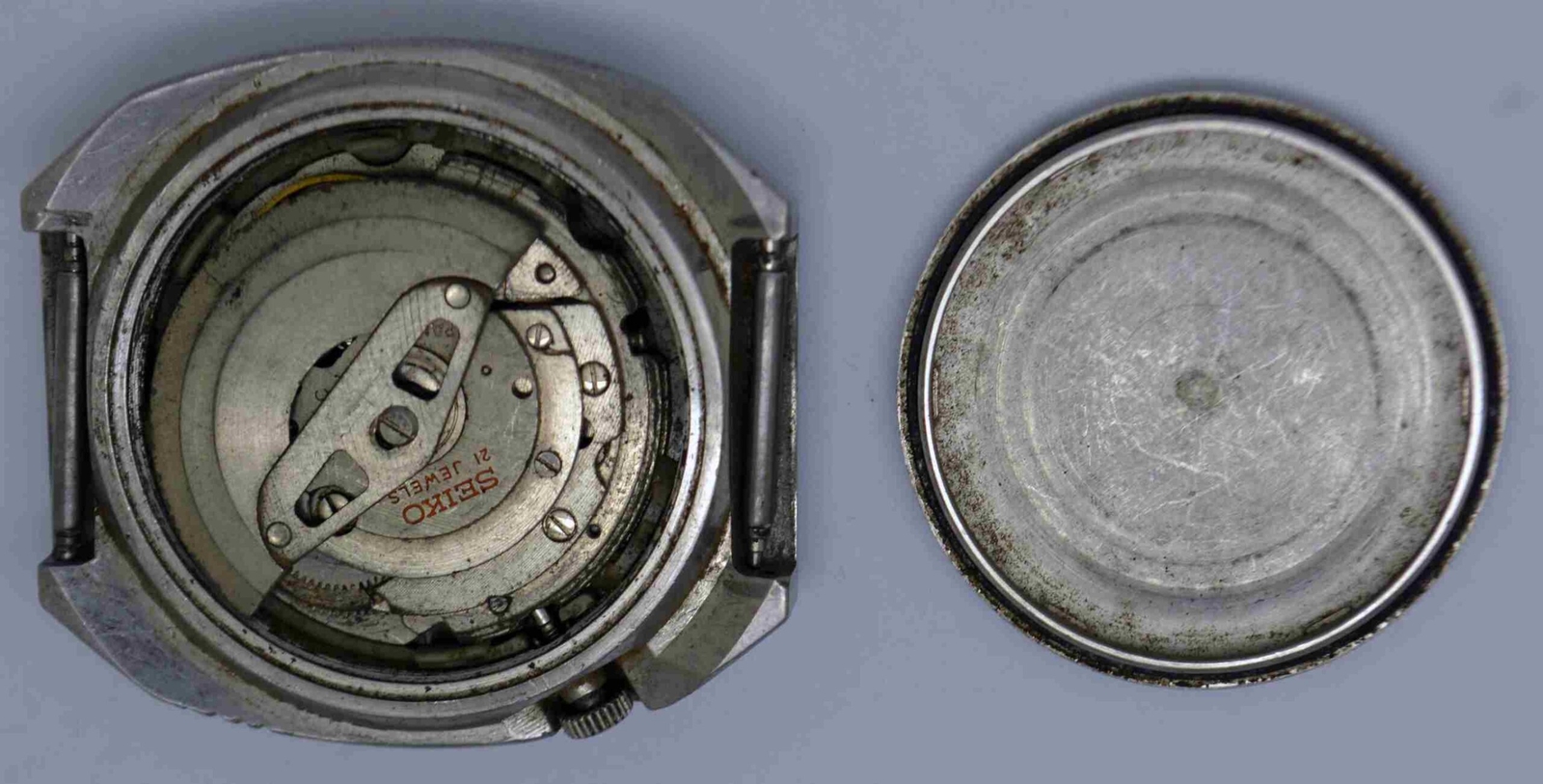 VTG SEIKO Steel Wristwatch. Ref: 6119-8580, Cal: 6119C. For Parts/Repairs