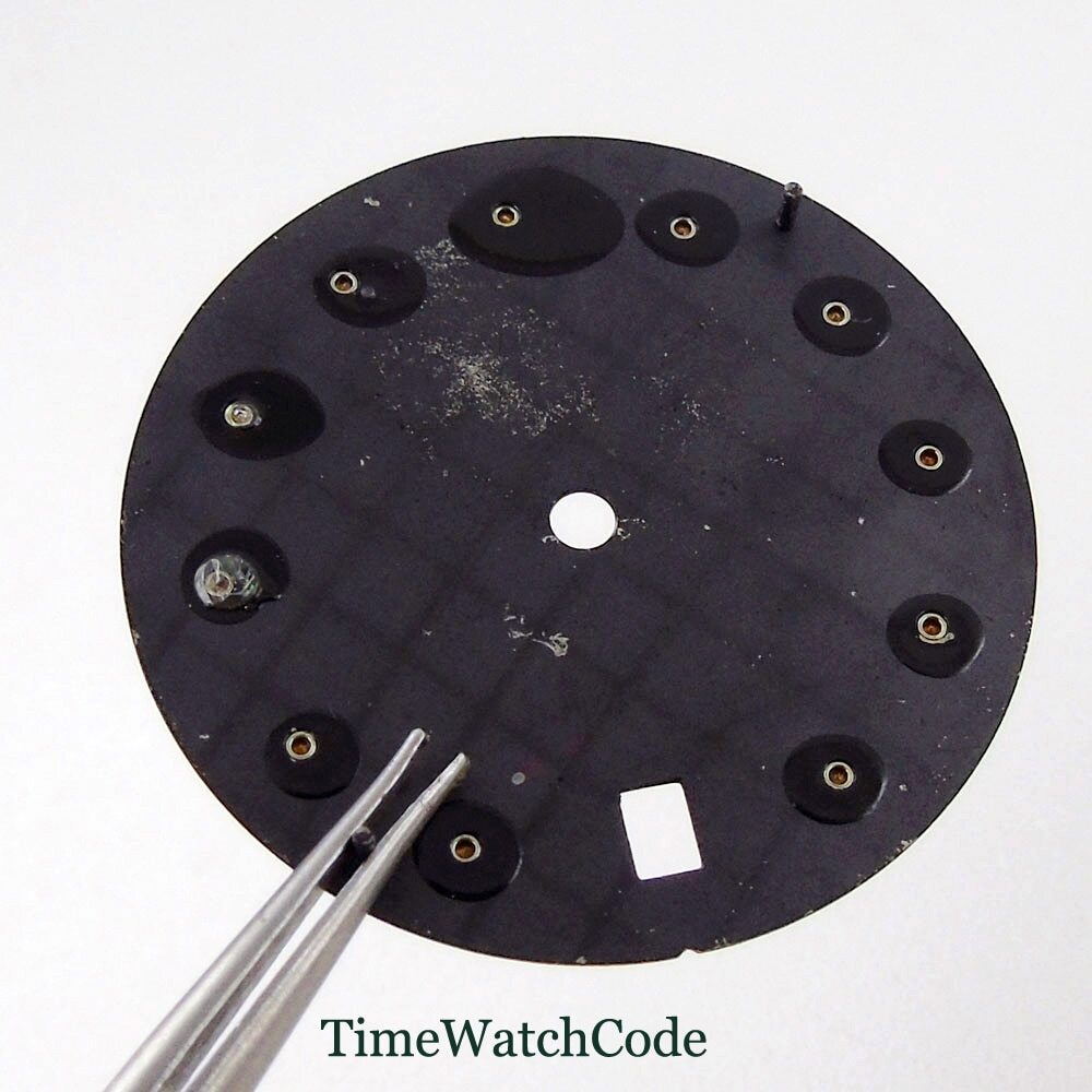 Fit NH35 Automatic Movement 29mm Watch Dial Watch Face Datejust Diamond Index