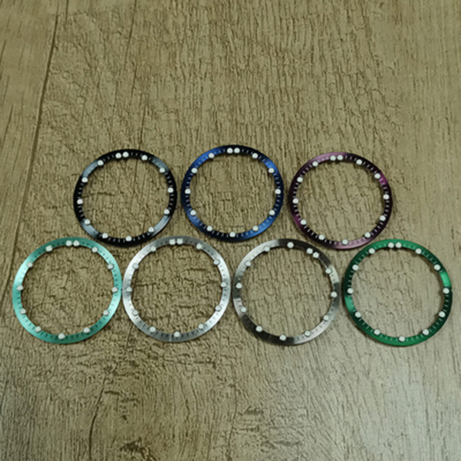28.5MM Watch Bezel Skeleton Ring Single Nail / 12 Nail Bezel for Japan NH70