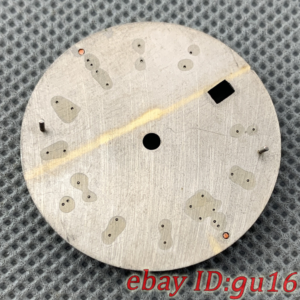 31mm luminous black blue green white Sterile watch dial fit NH35/NH35A movement