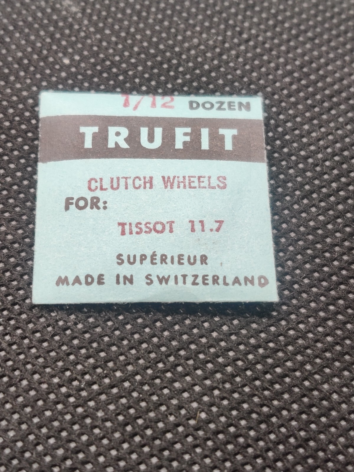 Trufit Tissot 11.7 clutch wheel nos watch part