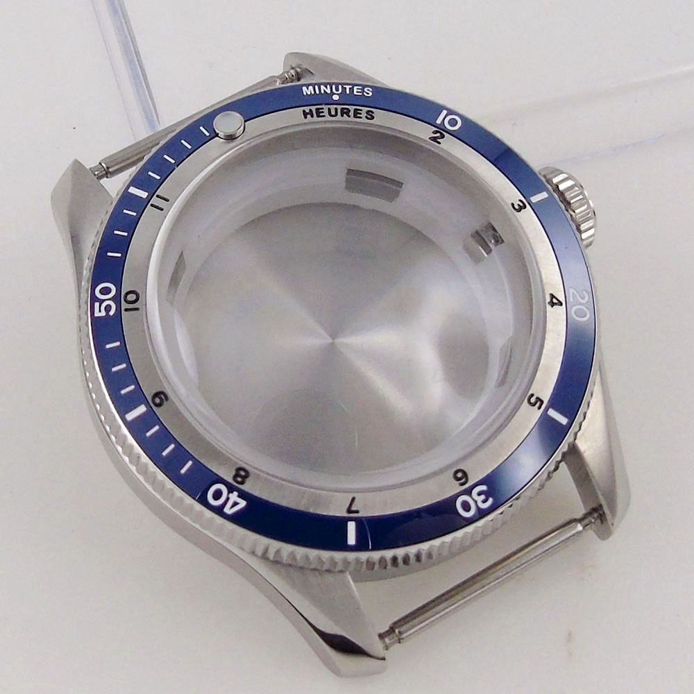 40mm 20ATM Waterproof Dive Watch Case Fit NH35 NH36 ETA2824 PT5000 SW200 Dial