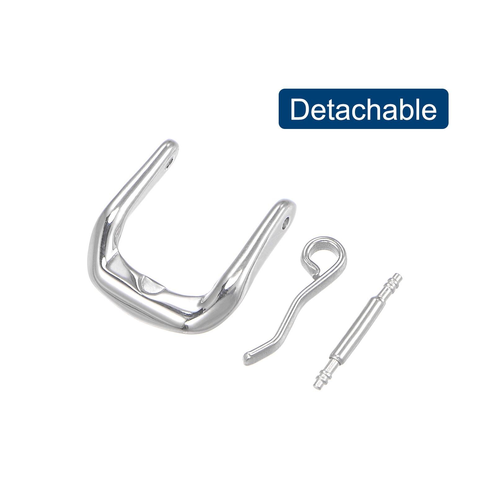 Buckle strap watch, 316 polished steel, silver shade for 10mm