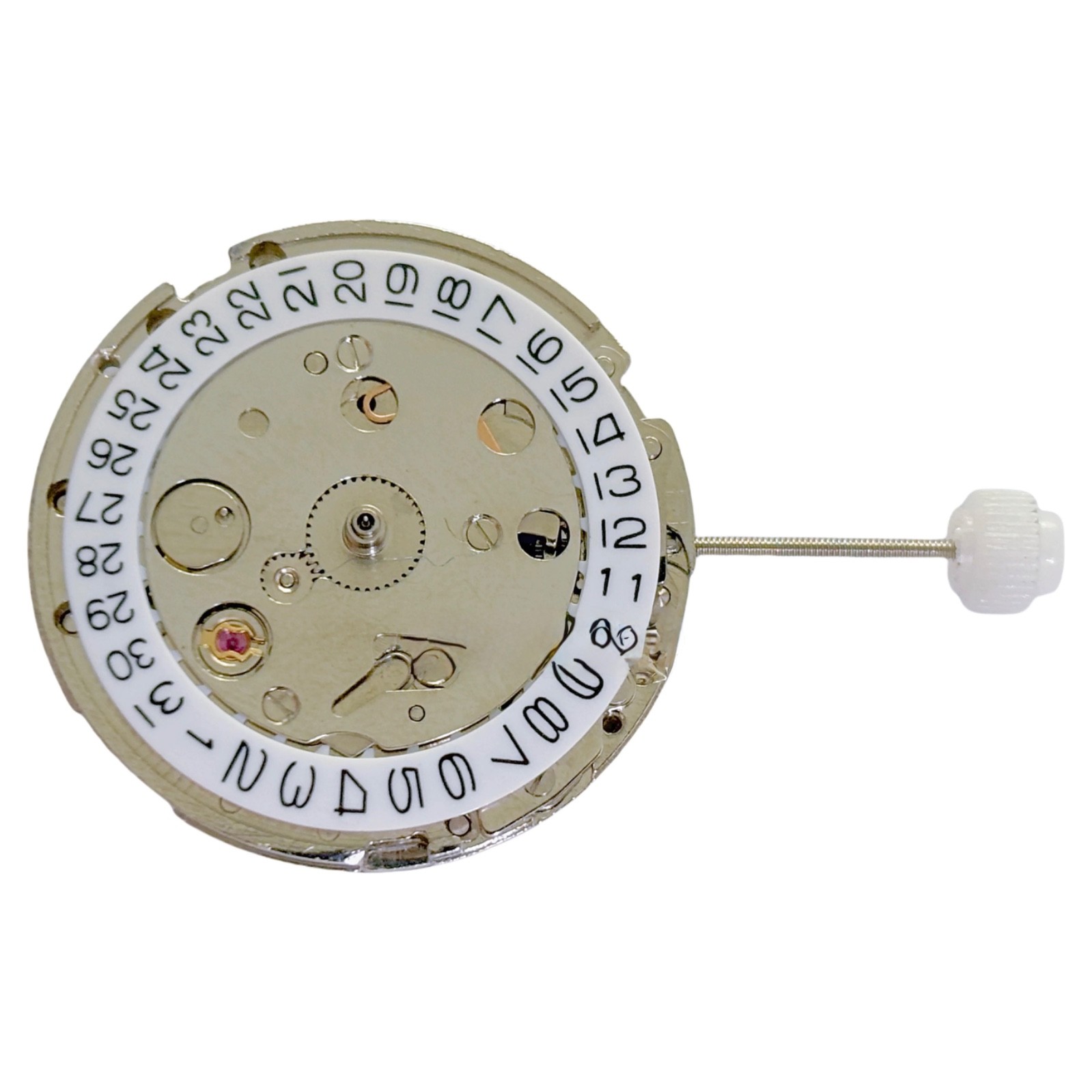 High Accuracy Automatic Mechanical Watch Calendar Movement DG-2813 Red Wheel