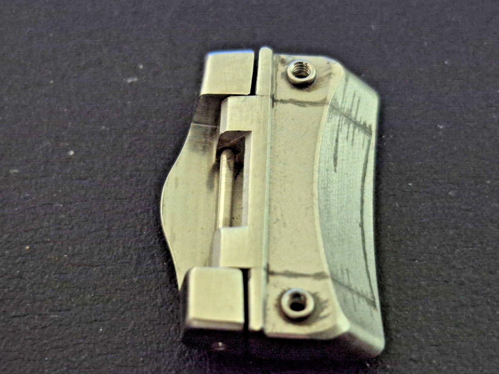 EBEL CLASSIC WAVE BAND BRACELET END LINK STEEL for 22mm wide case lug