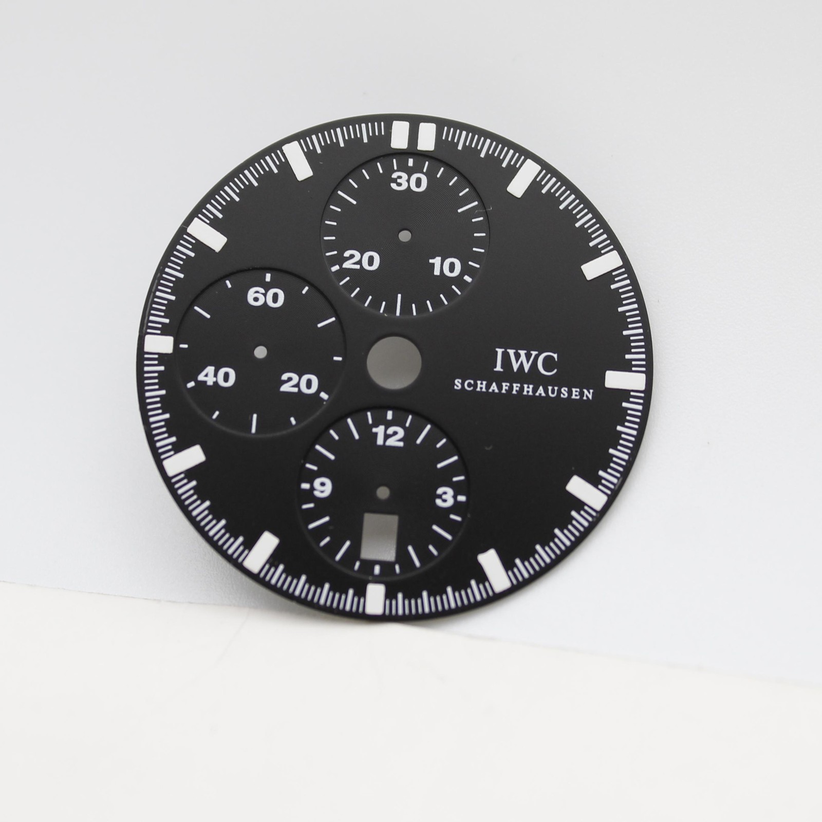 IWC Schaffhausen 32 mm Chronograph Original Men’s Black Dial