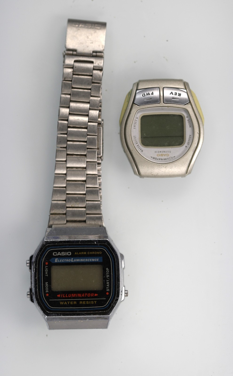 Casio Illuminator Watch Men A168 LDB-10 Telememo 30 Women WR Quartz NON WORKING