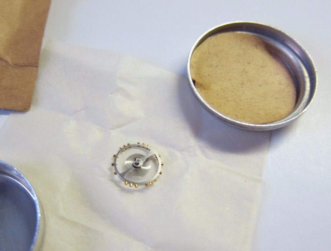 New Old Stock Military Bulova Balance complete for 10AK, New from 1953
