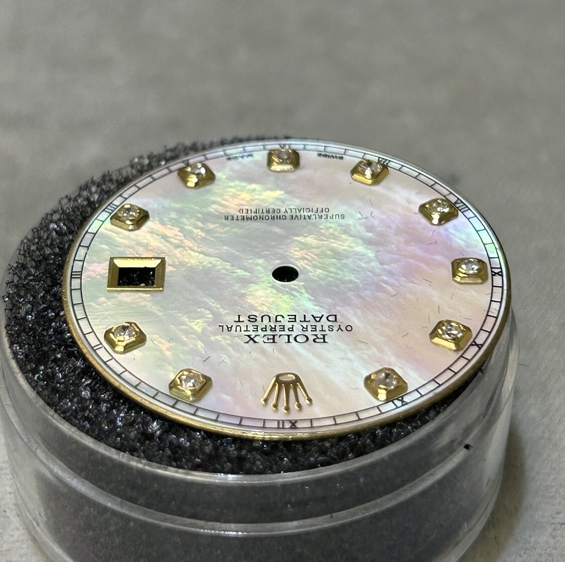 Rolex Datejust II 41mm Custom White MOP Diamond Dial For Models 116333 & 116303