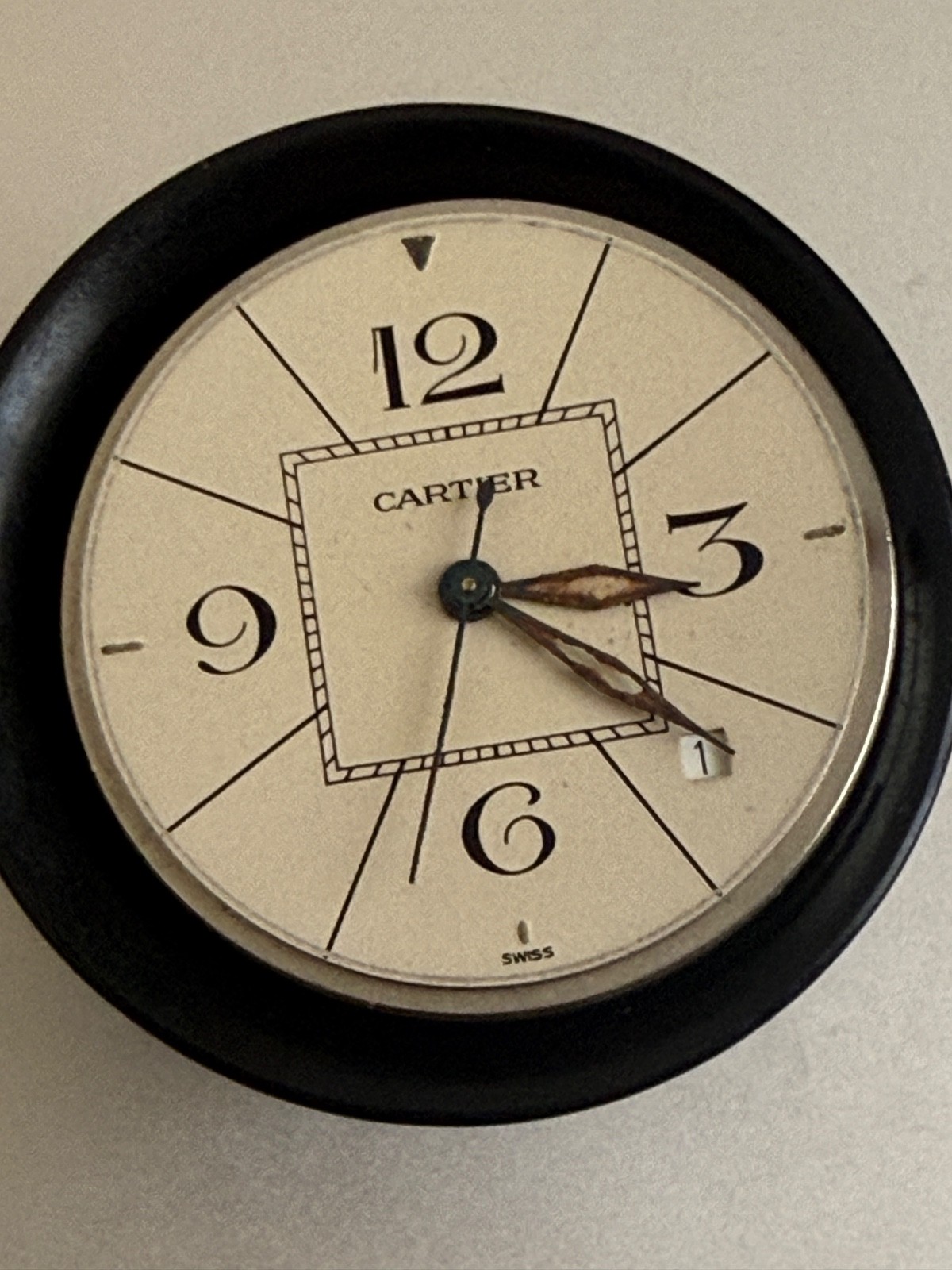 Cartier Automatic Movement Vintage Pasha Cal 20 need Clean for repair eta 2824