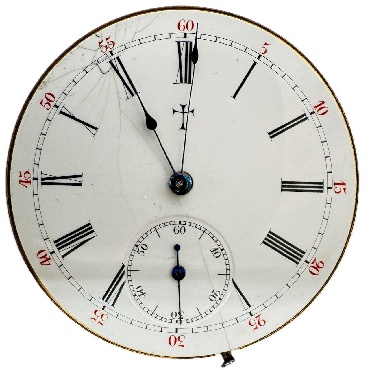Antique 18s 1889 Elgin 5-Advance 11J Hunter Pocket Watch Movement 74 USA Gilt