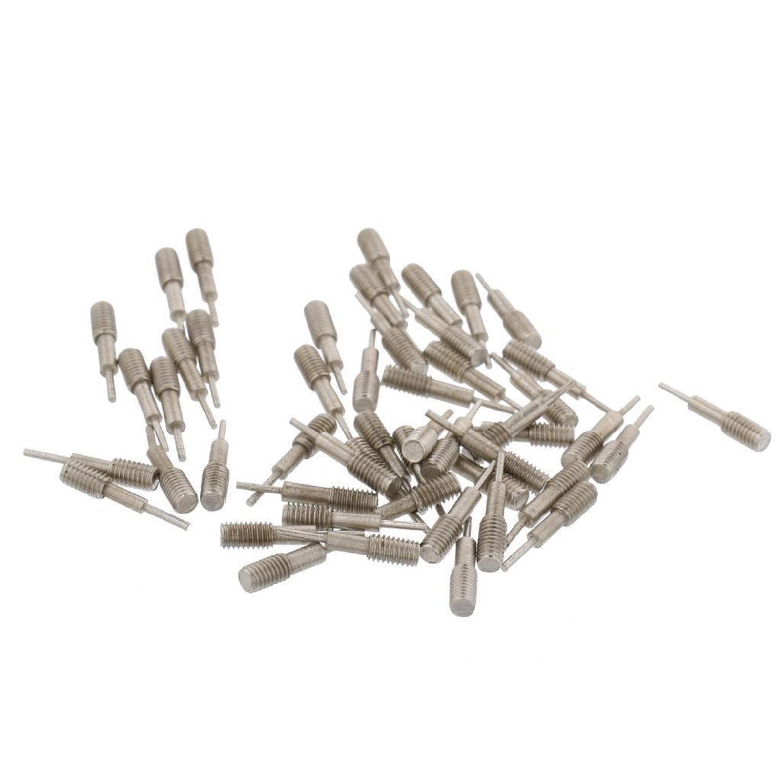 50pcs/Set Spare Pins for Watch Band Strap Link Remover Adjuster Repair Tool Kit
