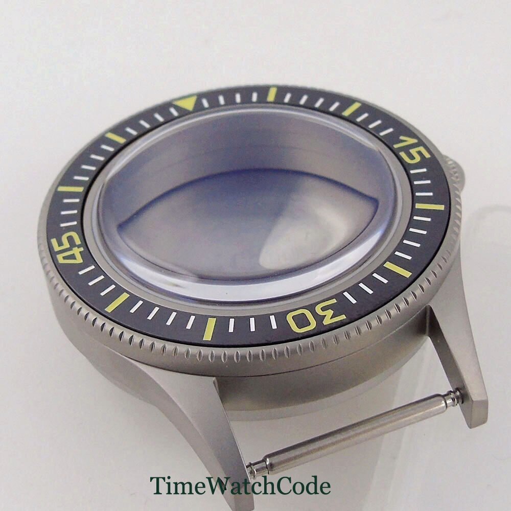 40mm Watch Case AR Domed Mineral Glass for NH35 NH36 ETA2824 PT5000 Super Lume
