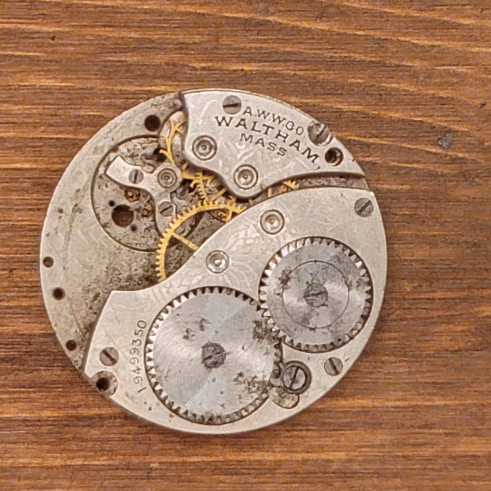 Lot of 4 VTG Watch Movement for Parts – Elgin / Bulova / Waltham / Ingersoll