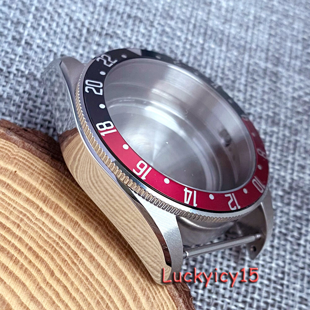 Corgeut 41mm Silver Case Sapphire Glass Fit NH35 NH36 ETA 2824 2836 Miyota 82