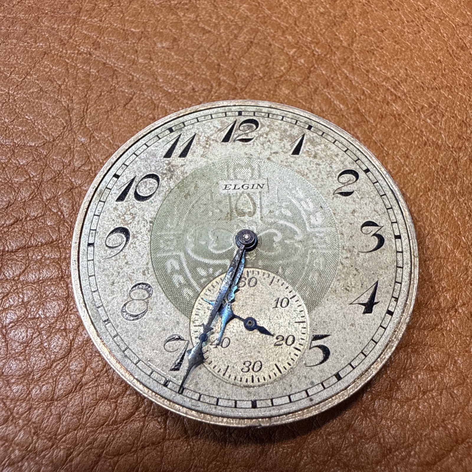 1920’s Elgin Grade 315 15 J Pocket Watch Movement For Repair Or Parts