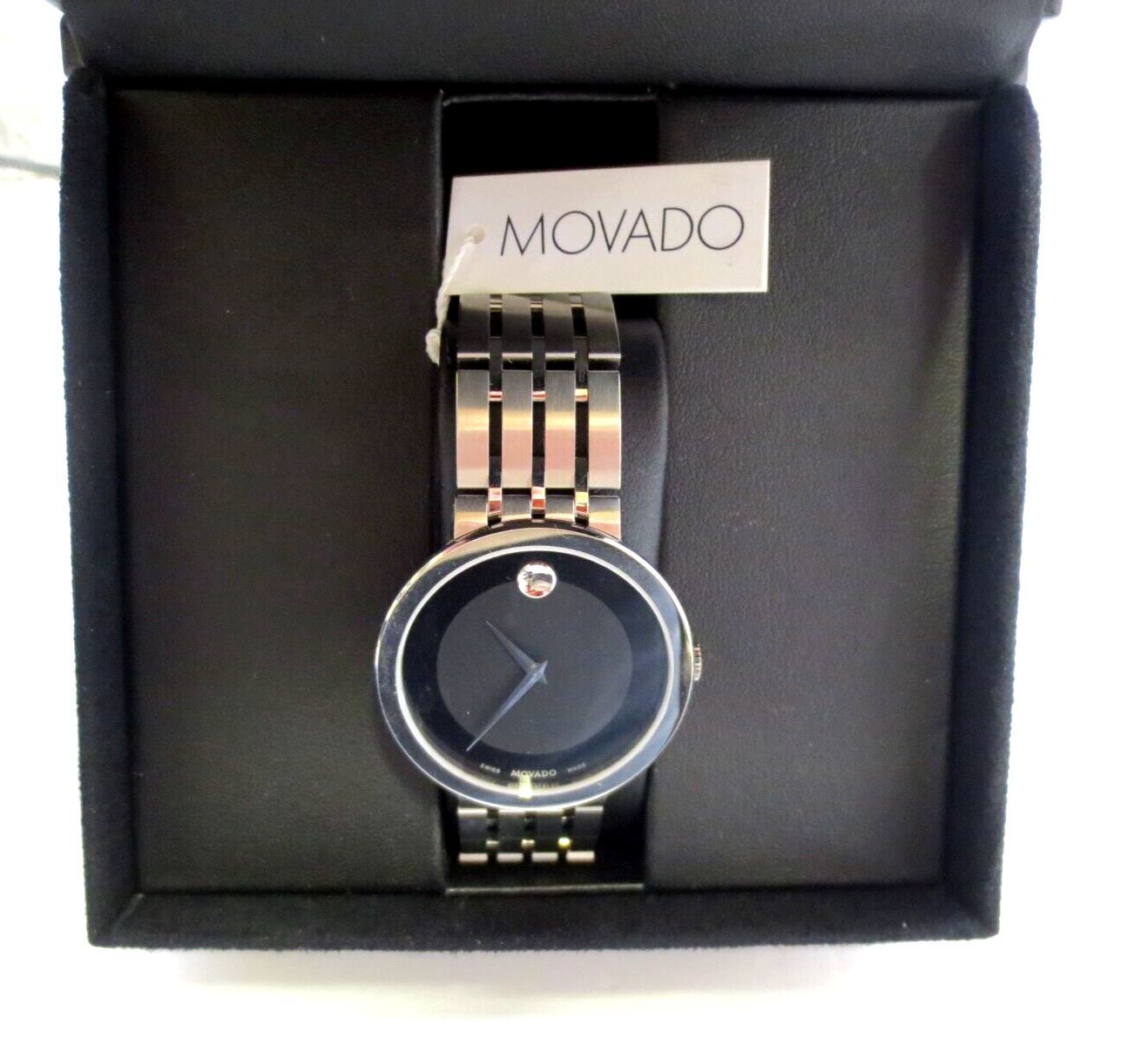 MOVADO ESPERANZA 39 MM STAINLESS STEEL CASE 0607057 BOXED & 100% AUTHENTIC