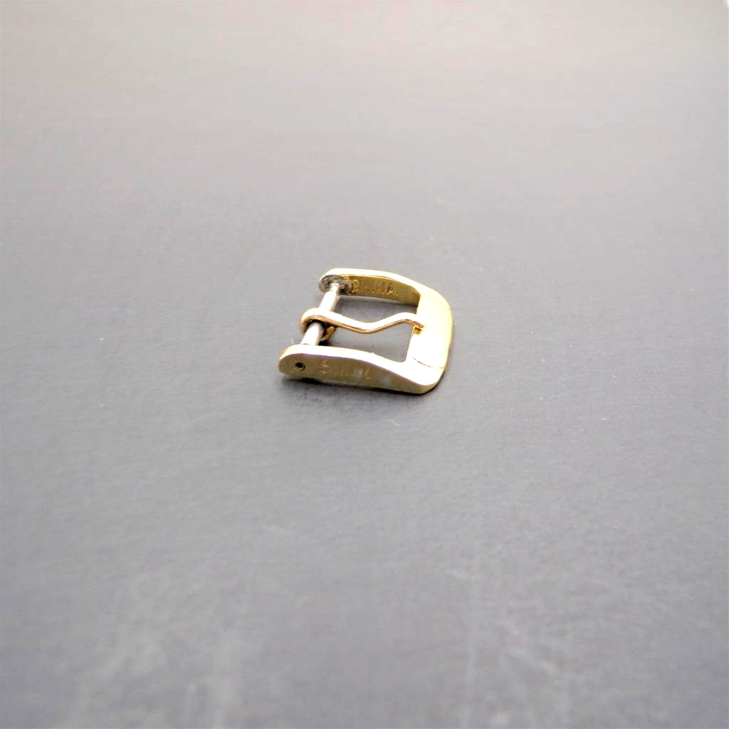 New Speidel 16.5mm Gold Tone Watch Strap Buckle NOS (#24)