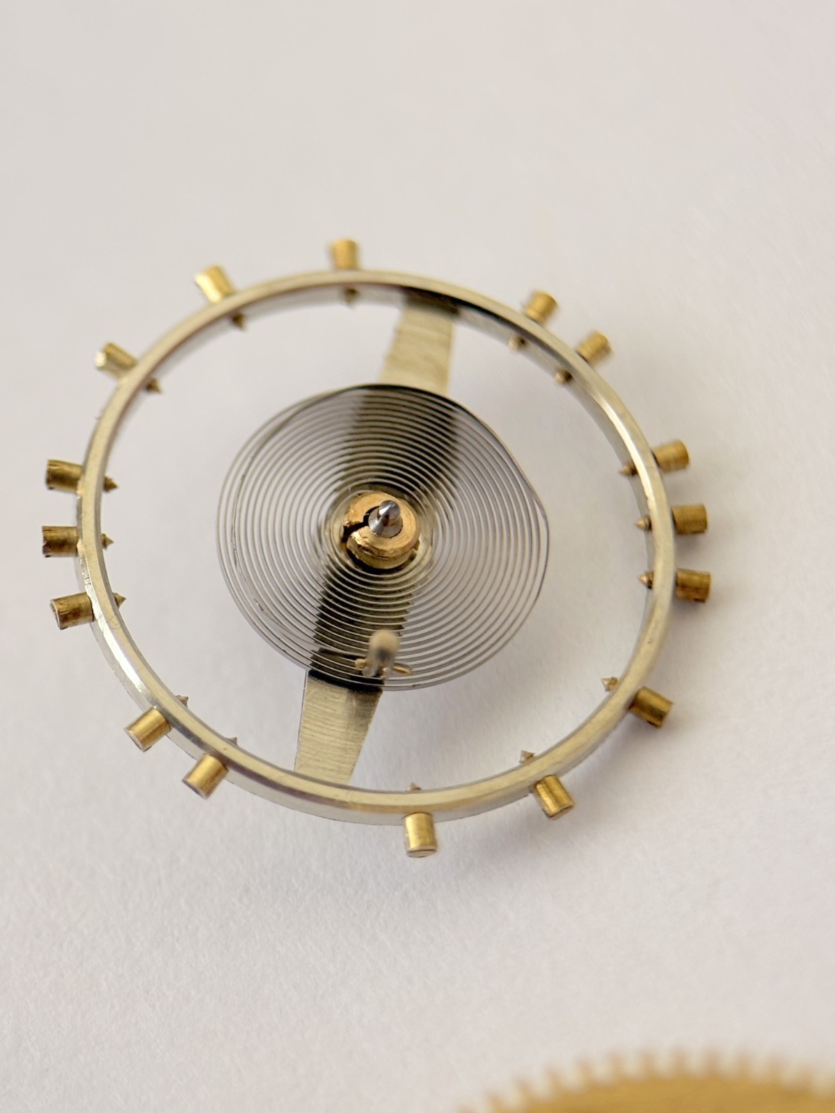 Landeron Cal 15 Monopusher Chronograph Watch Movement Part 2 3 16 Dial Hands Sub
