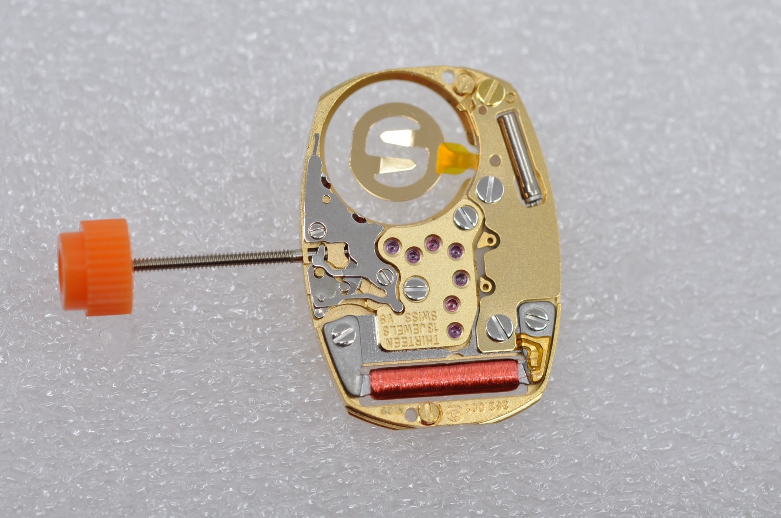ETA 282.001 quartz swiss watch movement working