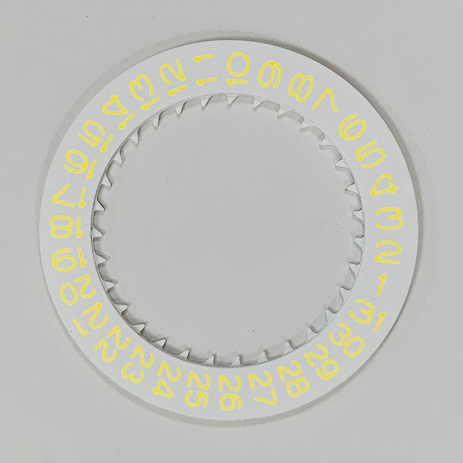 Watch Dial Calendar Ring No-luminous Watch Accessories For NH35 Movement