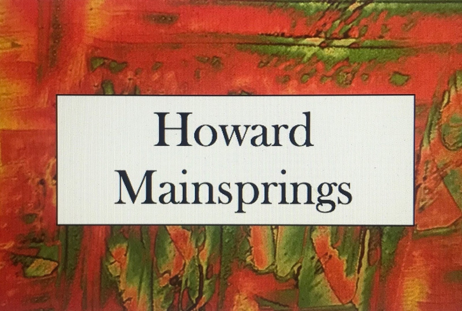 HOWARD MAINSPRINGS (Multi-Listing), Pocket Watch