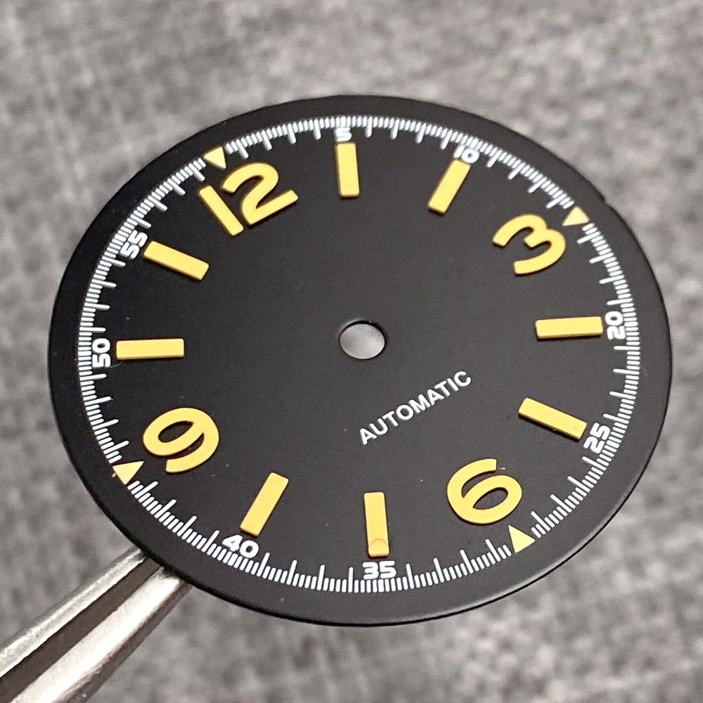 200M Dive Case For 50 FATHOMS Watch Bubble Sapphire Sandblasted fit NH35 NH36