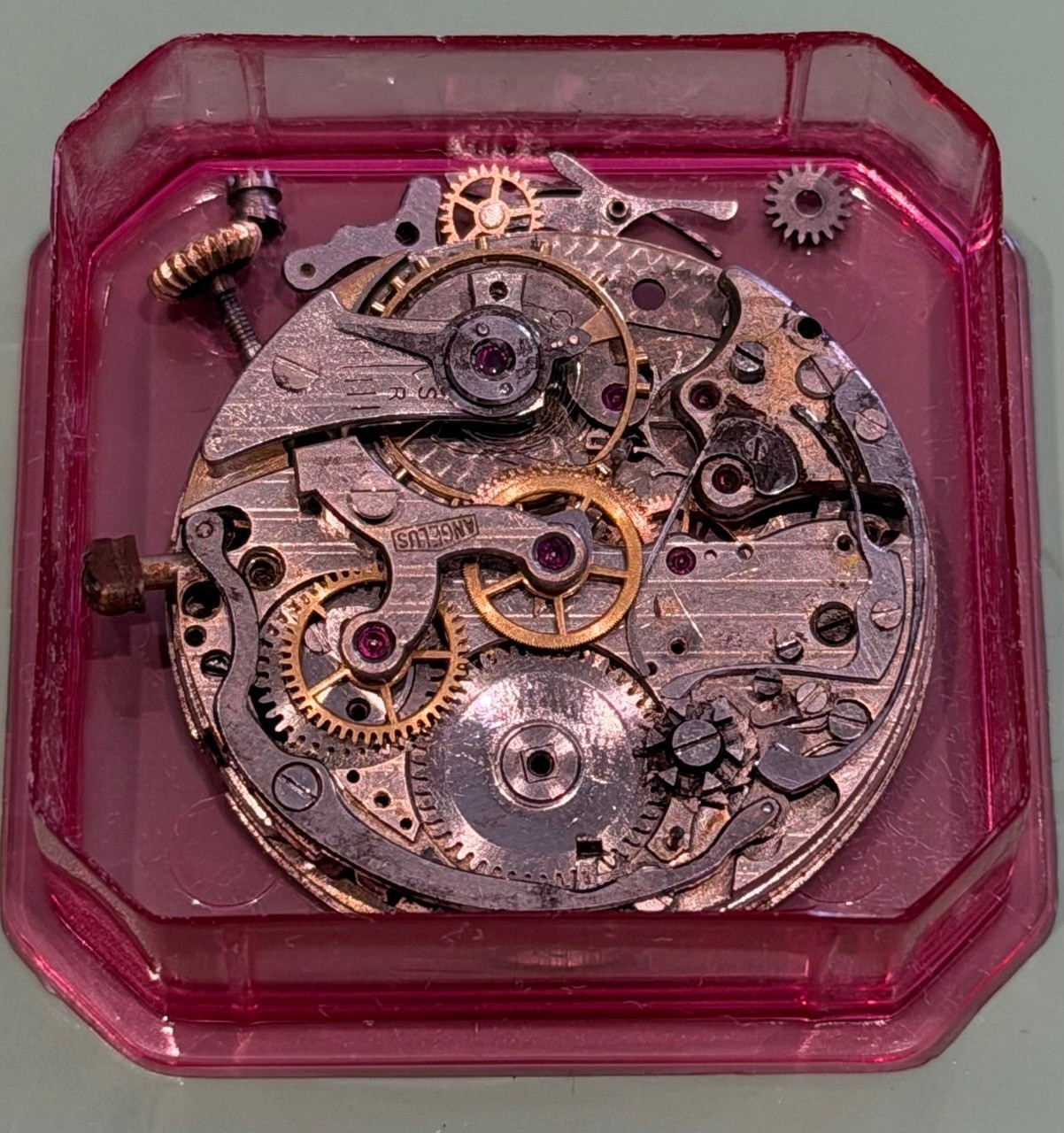 Angelus caliber 215 movement for parts