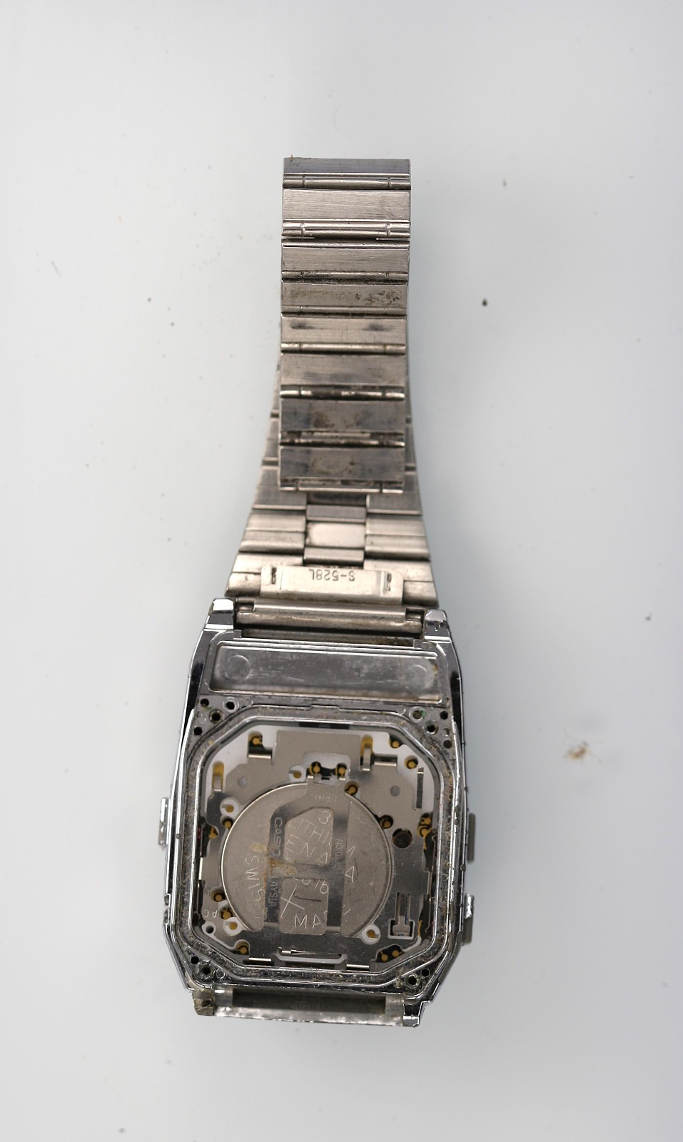Casio Data Bank 150 Vintage Watch Rare Plastic Battery Digital Black NON-WORKING