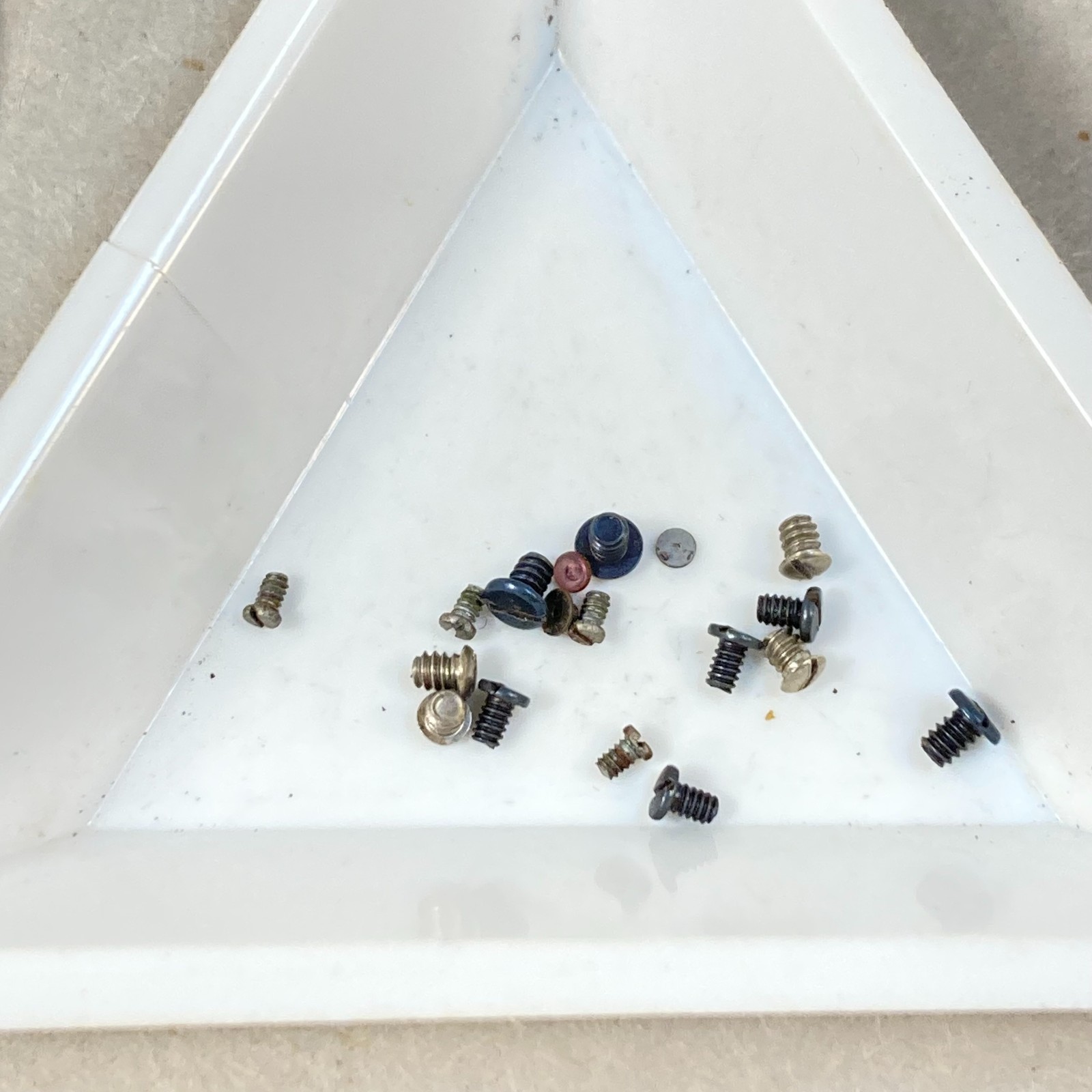 Vintage Clock Screw Assortment Parts & Repair USA