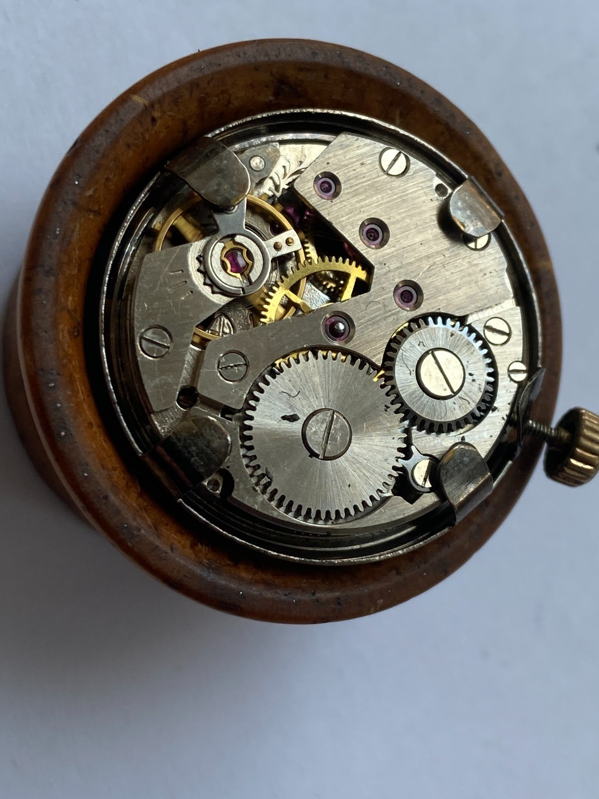 Vinatage MEN watch parts MOVMENT LOV SELECTION INCABLOCK CAL. AP 4