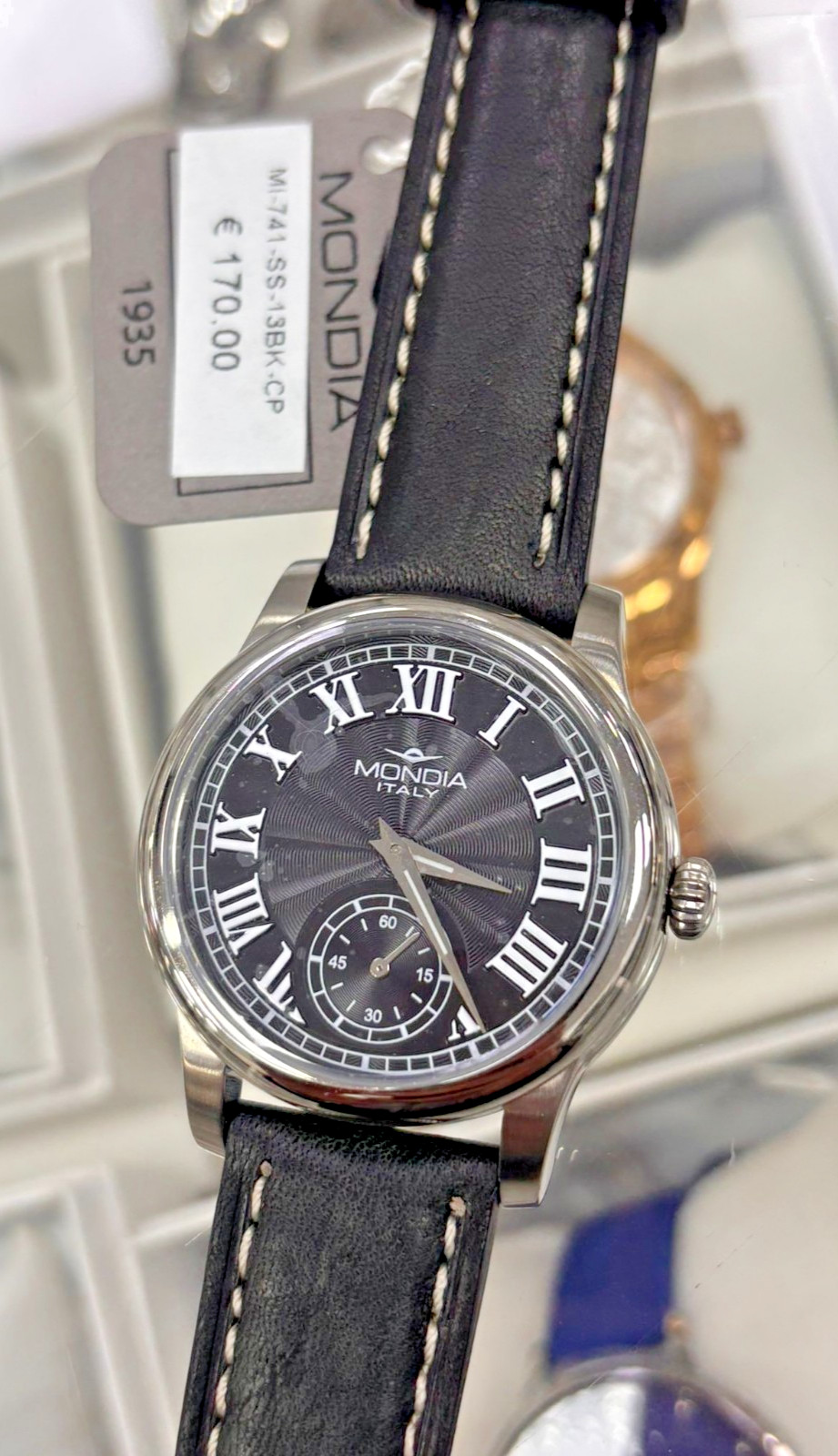 Mondia MI.741.SS.13BKCP Women’s Quartz Watch New