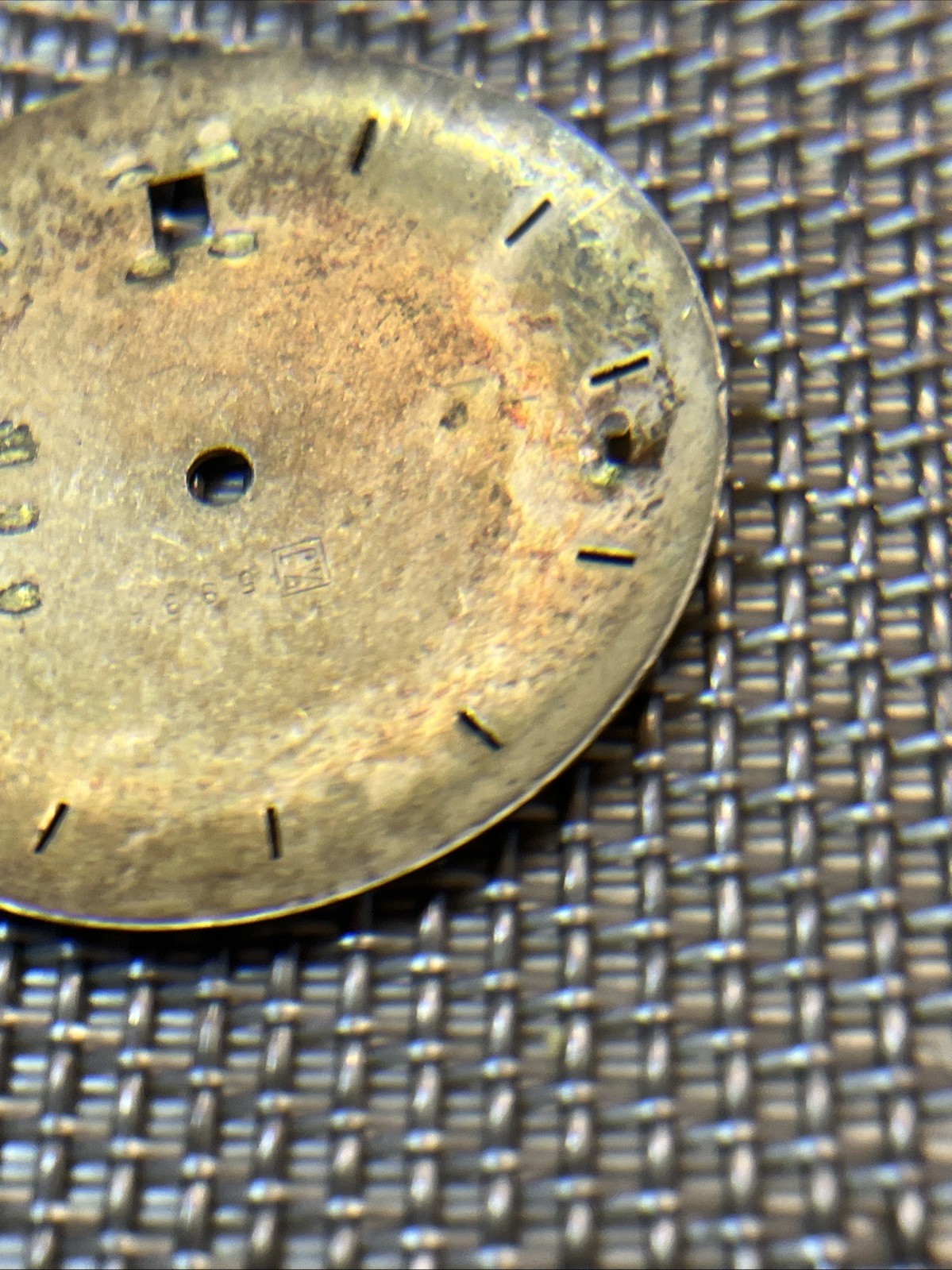 VTG Longines Admiral Automatic Watch Dial for Parts 1960 -1970