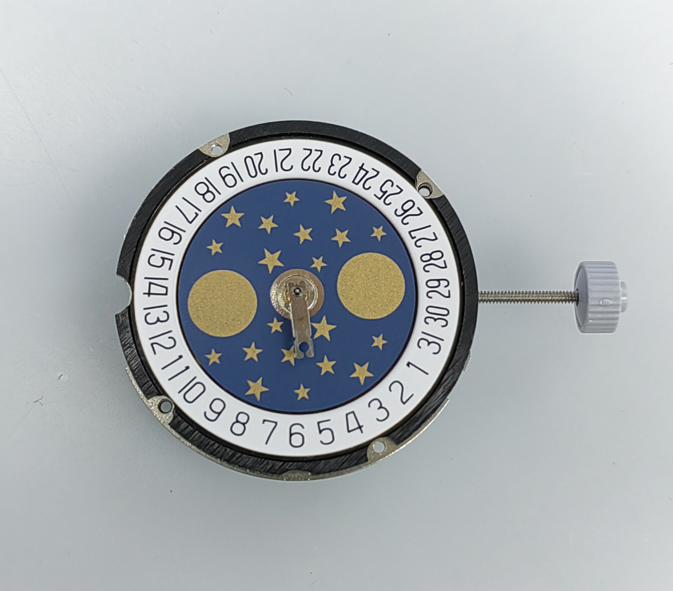 Watch Movement RONDA 708 Movement 3 Hands Date at 6H