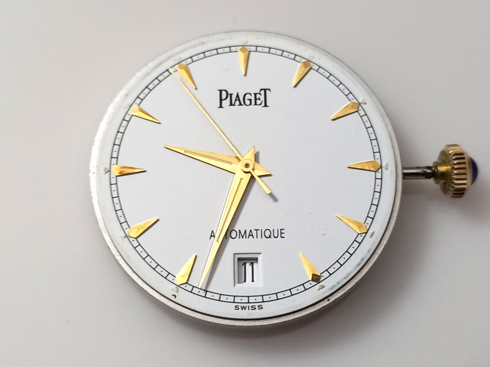 PIAGET POLO AUTOMATIC CAL 9511 FREDERIC PIGUET 951 (Dial, Hands & Mvt) -WORKING