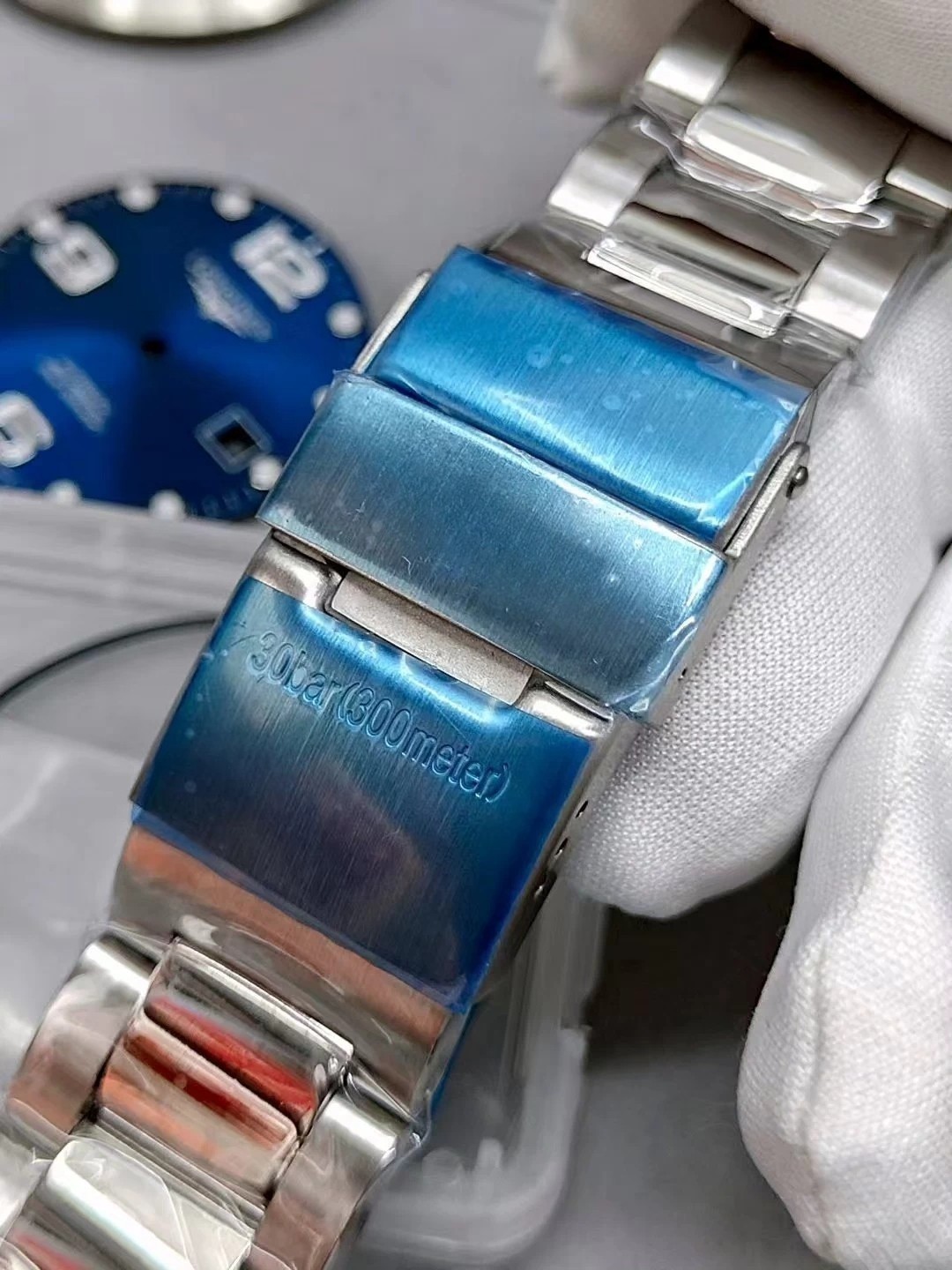41mm Stainless Steel Watch Case With Band Kit 2824