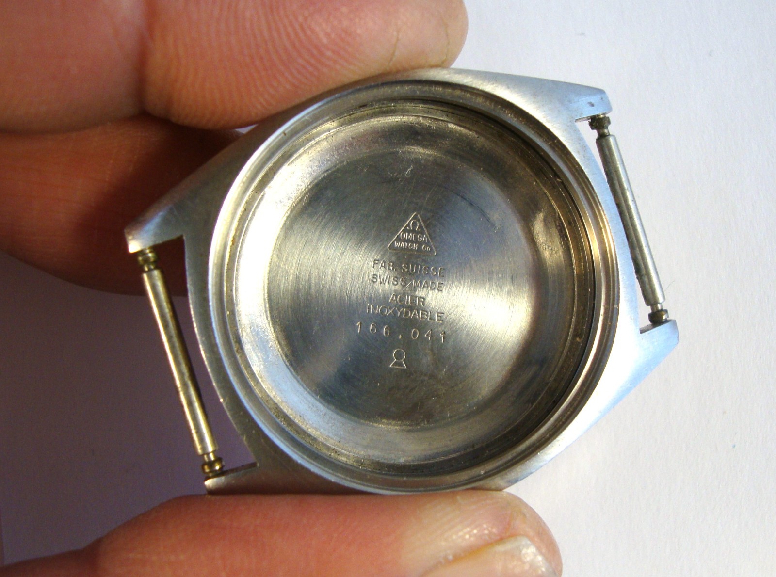 Omega Genève Vintage Watch Case Ref.166.041, Cal.565, 35mm, 1970s