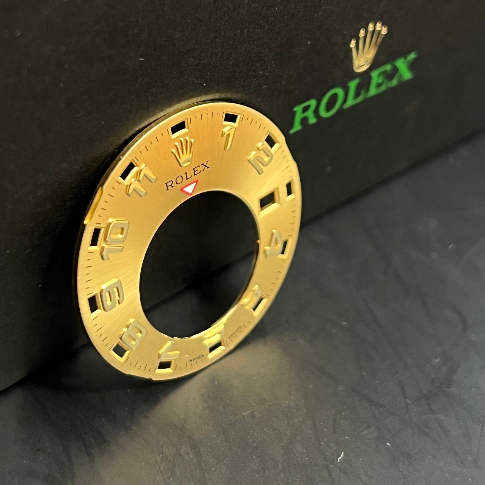 Rolex Sky-Dweller 42mm Gold Dial Arabic Hour Marker Markers Oyster Ref: 326938