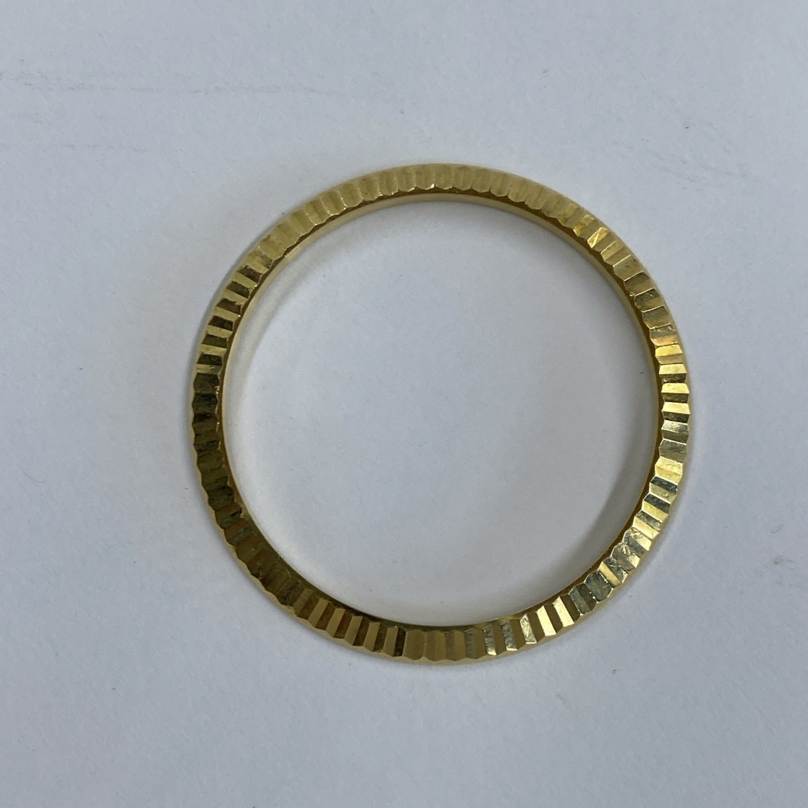 Fluted Bezel For 40MM Rolex President 228238, 228398, 228348 18KT ORIGINAL