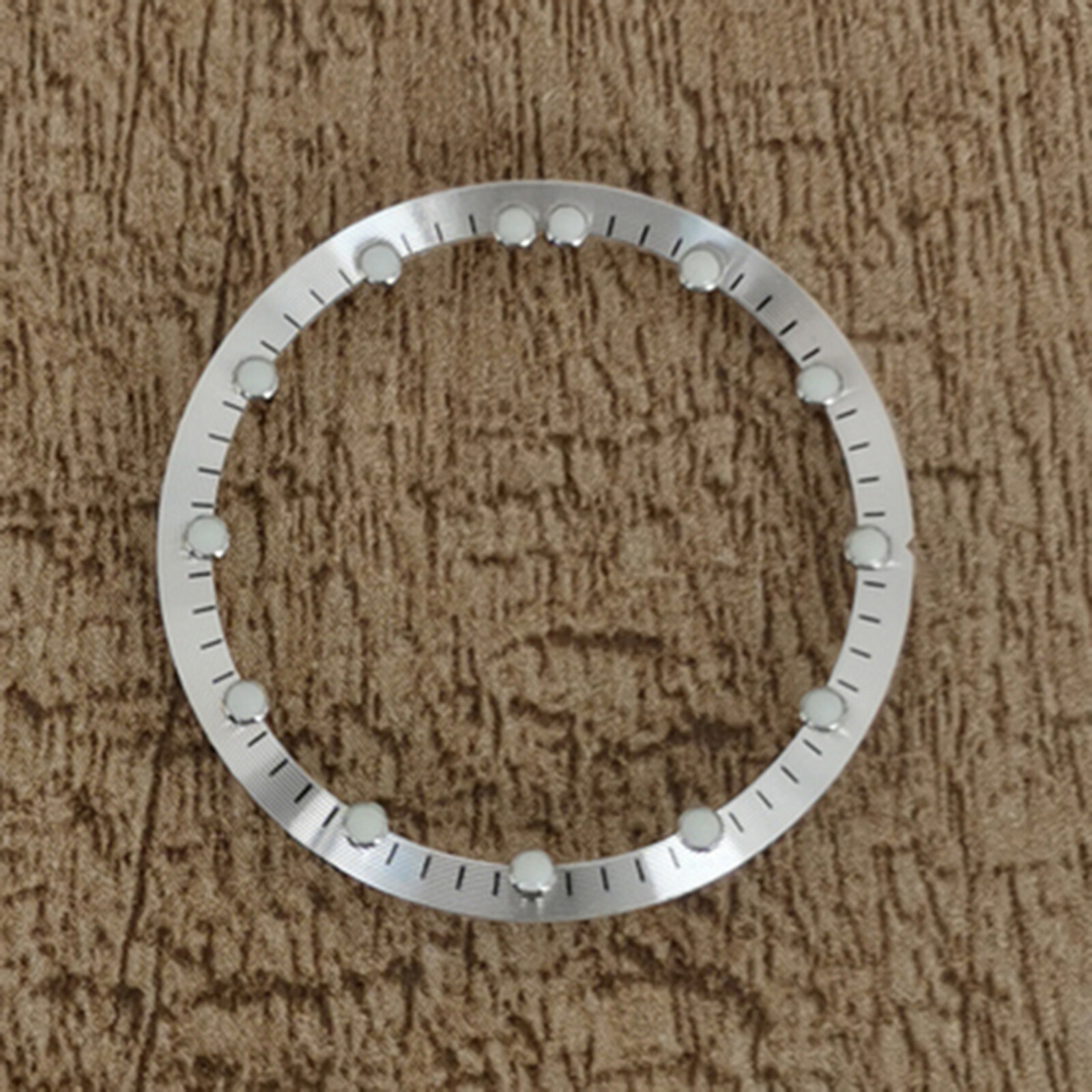 28.5MM Dial Skeleton Ring 12 Nail Bezel Part for Japan NH70 Movement