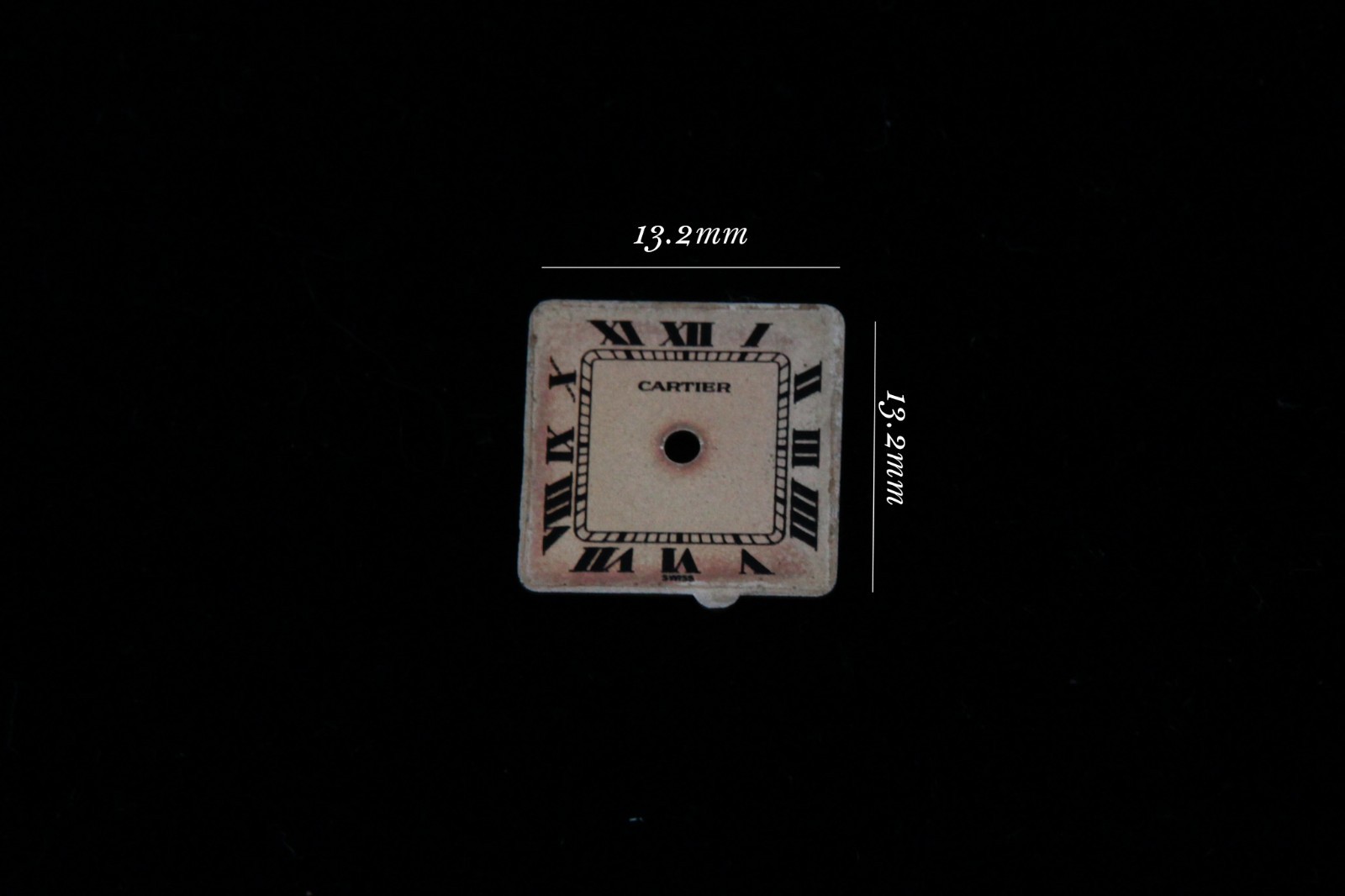 OEM Used Cartier Panthere PM Dial 13.2mm x 13.2mm