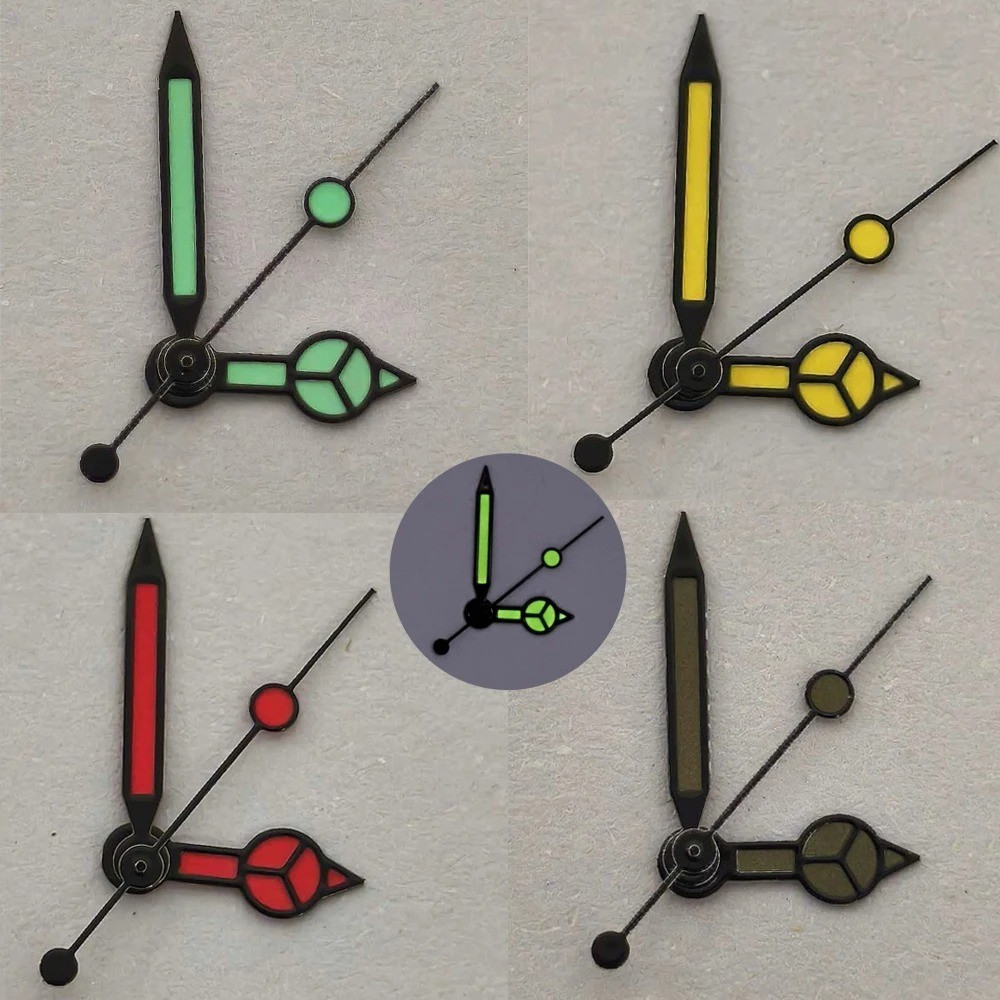 1set Luminous Watch Hands Kit for NH35 NH36 Seiko Diver Mods for Seiko Part
