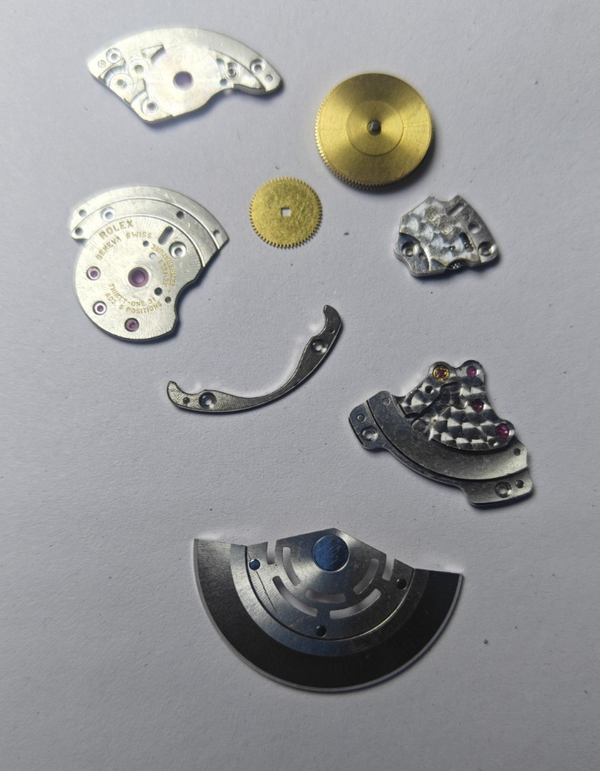 Rolex 3135 Parts Lot, Part 3135-130,305,315,118,110,105,140,570,135 Combo