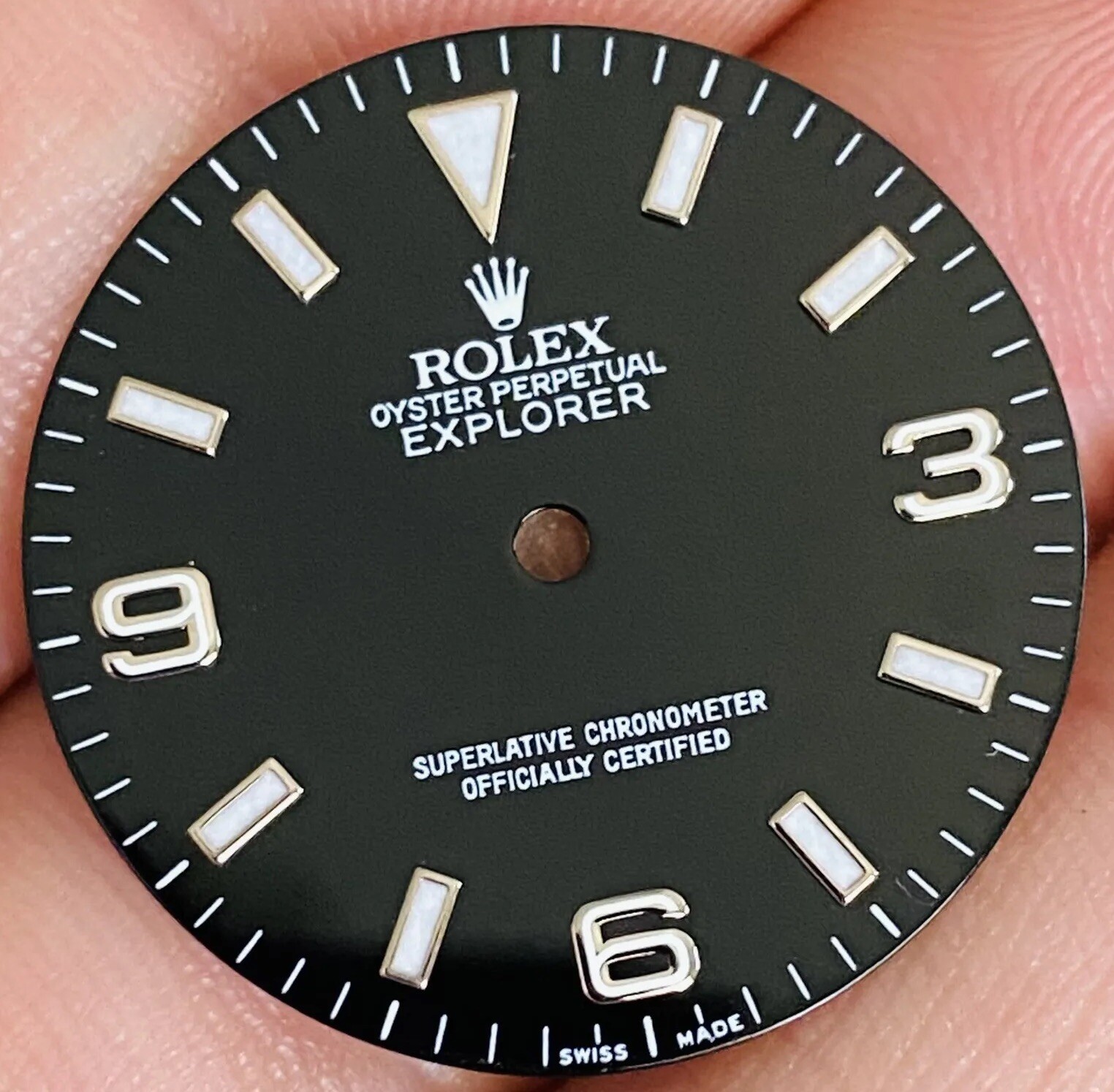 Rolex 3 6 9 Dial Luminova For Explorer 1 36mm Model Ref 114270 14270