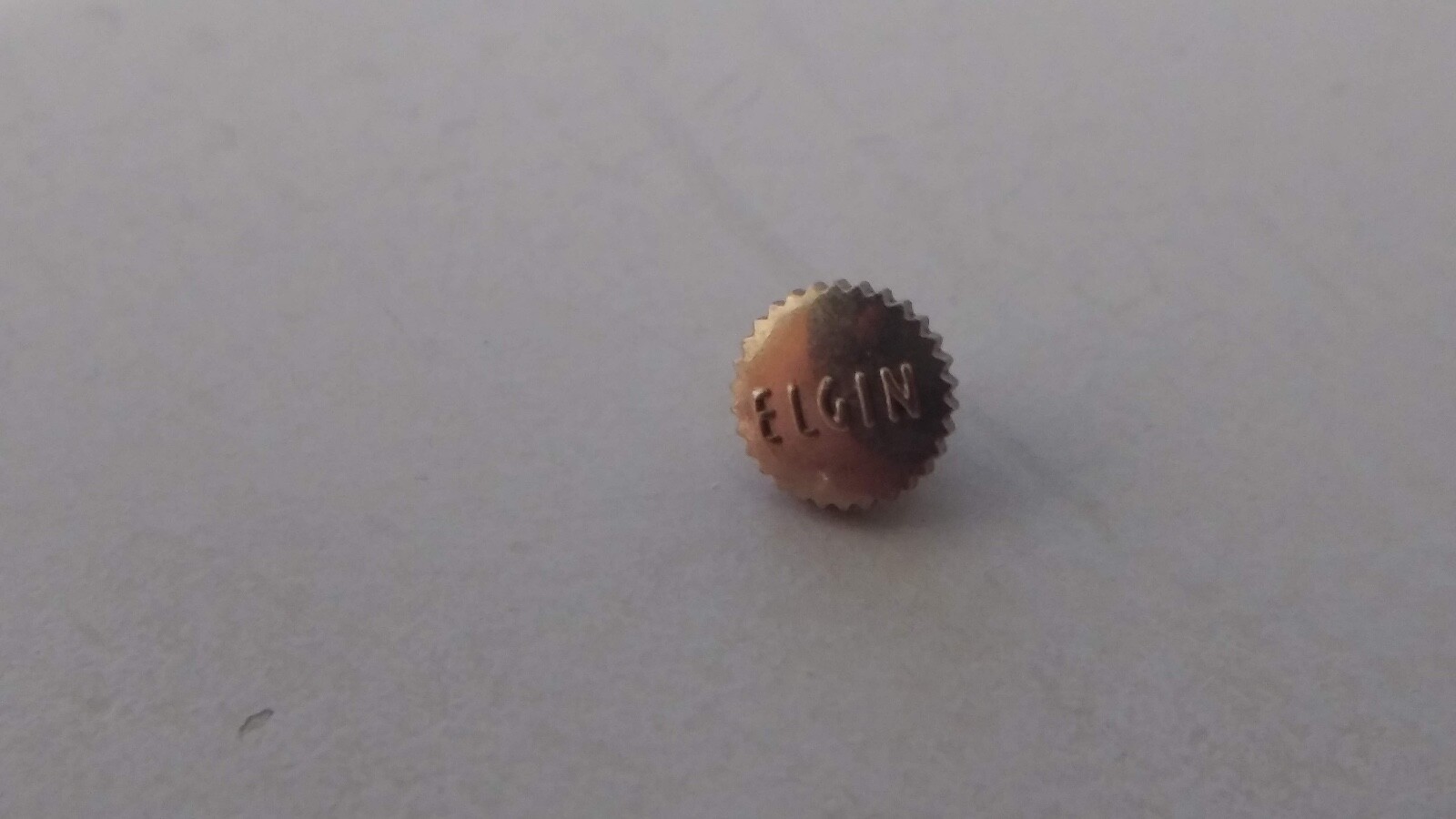 Elgin Crown. White/Yellow for watch repair. Different Sizes 4mm-6mm. 1perOrder