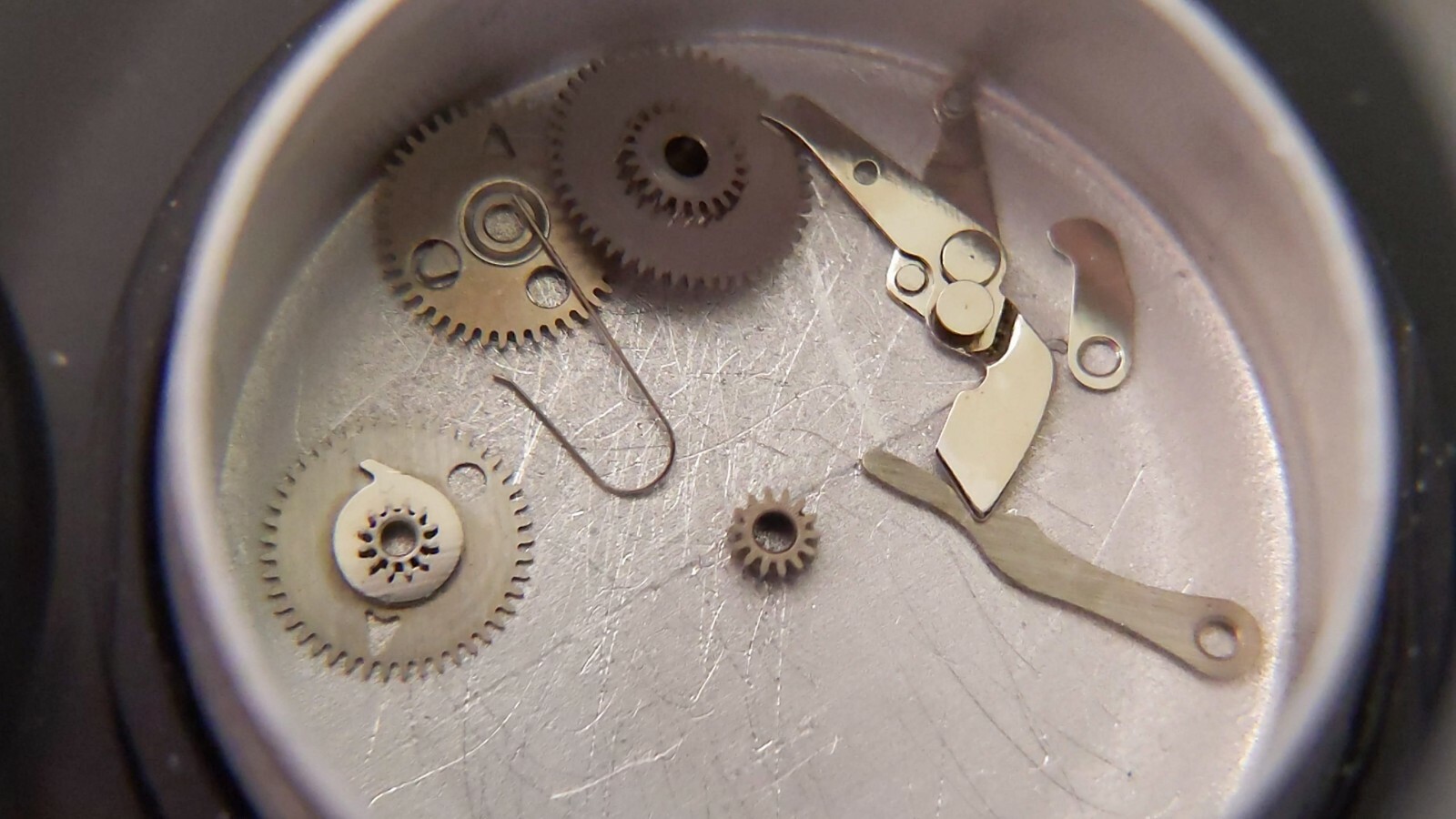 LOT OF WATCH PARTS: Lecoultre K 866 WATCH PARTS. great condition, pre-o (Yoke fo