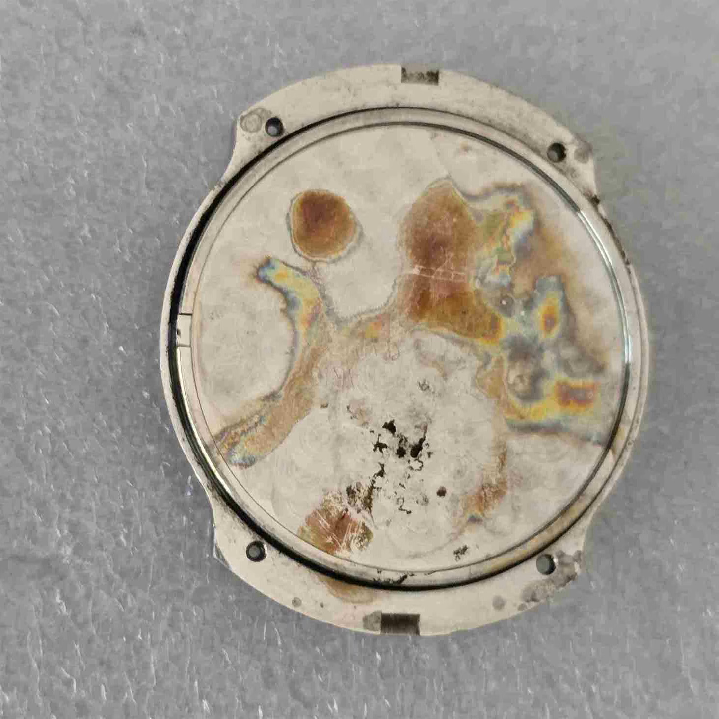 HERMES BARENIA RONDO Steel Wristwatch. Ref: BR1.710. For Parts