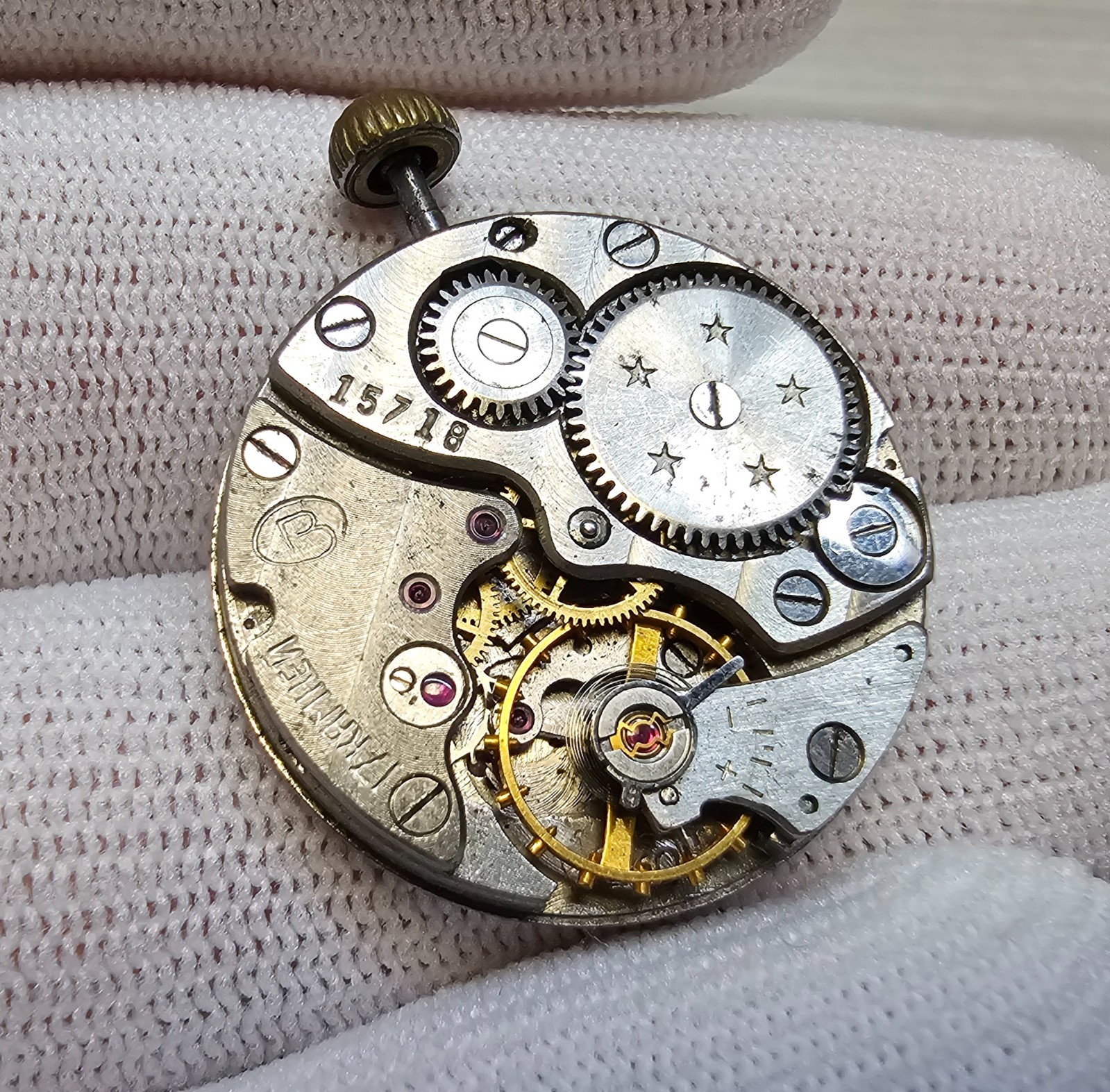 Soviet Vintage Movement Zim Slava Vostok USSR Mechanical Watch Mechanisms 4 pcs