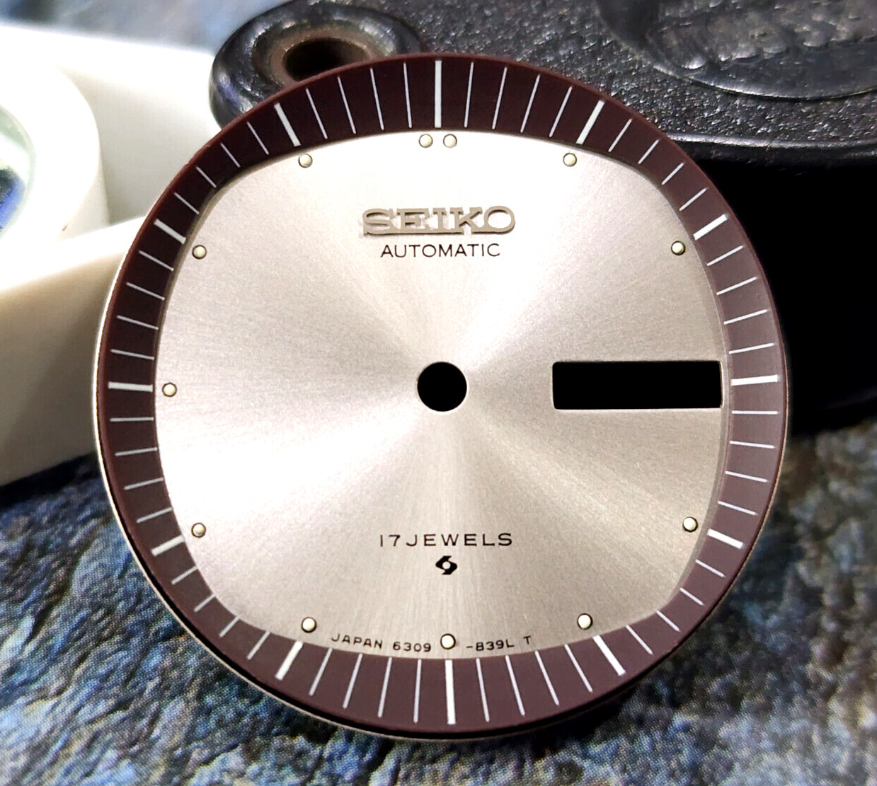 Nos Dial for Seiko 5 Automatic 6309-8270 839L NOS Vintage Watch.